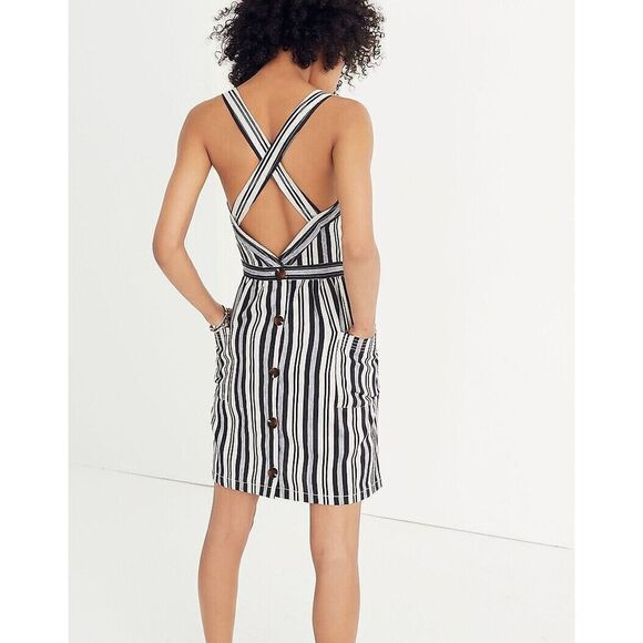 Madewell Linen Evelyn Dress - Picture 2 of 9